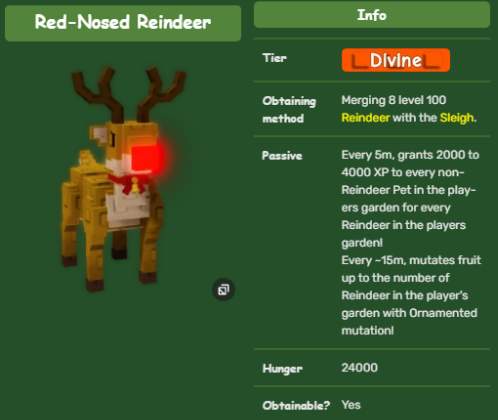 red-nosed reindeer